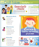 Get arts & crafts ideas at FamilyFun.